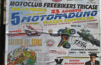 TRICASE - 23 AGOSTO 2015 - MOTOCLUB FREEBIKERS TRICASE ORGANIZZA 5° MOTOR...