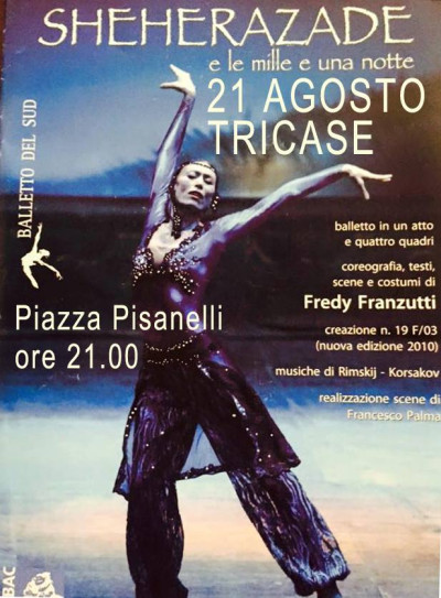 TRICASE - 21 AGOSTO 2015 - ORE 21.00 - PIAZZA GIUSEPPE PISANELLI - BALLETTO ...