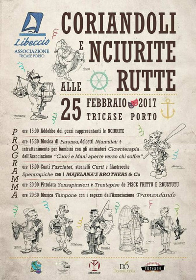 25 FEBBRAIO 2017 - TRICASE PORTO - CORIANDOLI E NCIURITE ALLE RUTTE