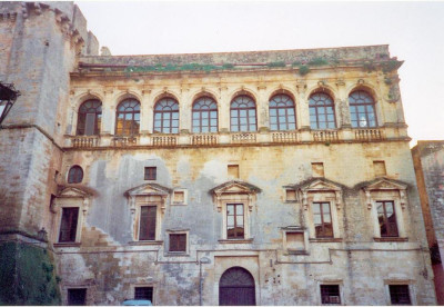 Tricase - Uno scorcio di Palazzo Gallone Tricase - Uno scorcio di Palazzo Gallone