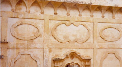 Tricase Palazzo Gallone - Atrio - Portale