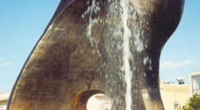 Tricase - Piazza Cappuccini - Uno scorcio della fontana