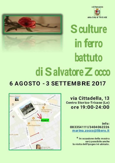 TRICASE - VIA CITTADELLA 13 (CENTRO STORICO) -DAL 6 AGOSTO AL 13 SETTEMBRE 20...