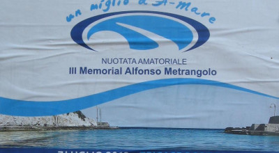 UN MIGLIO D'A-MARE, NUOTATA AMATORIALE III MEMORIAL ALFONSO METRANGOLO