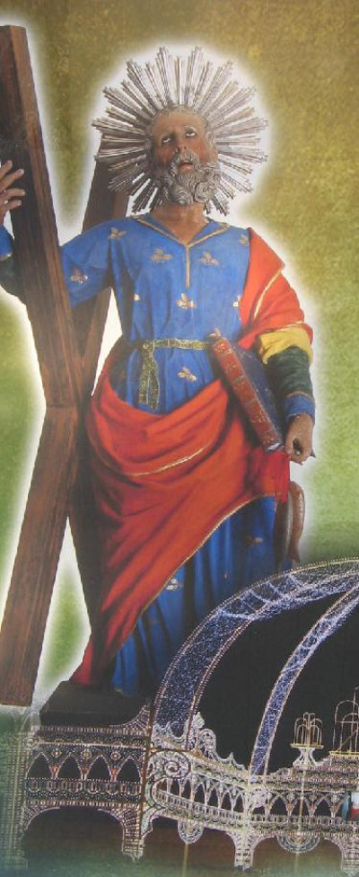 Statua di Sant'Andrea Apostolo