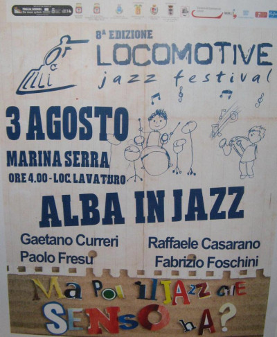 MARINA SERRA - 3 AGOSTO 2014 - ORE 4.00 - LOCALITA' LAVATURU - ALBA IN JAZZ