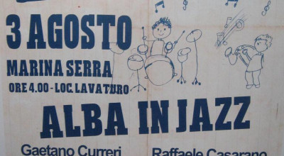 MARINA SERRA - 3 AGOSTO 2014 - ORE 4.00 - LOCALITA' LAVATURU - ALBA IN JAZZ
