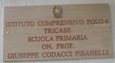 Intitolazione Scuola Primaria di Tutino - Sant'Eufemia all'on. Prof. Giuseppe...