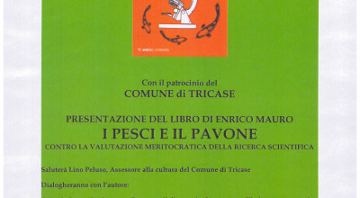 TRICASE - 5 LUGLIO 2018 - ORE 19.00 - SCUDERIE DI PALAZZO GALLONE - PRESENTAZ...