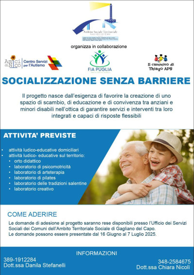 Ambito Territoriale di Gagliano del Capo - Manifestazione di interesse per il...