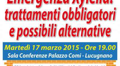 MARTEDI' 17 MARZO 2015 - ORE 19.00 - SALA CONFERENZE PALAZZO COMI - LUCUGNANO...