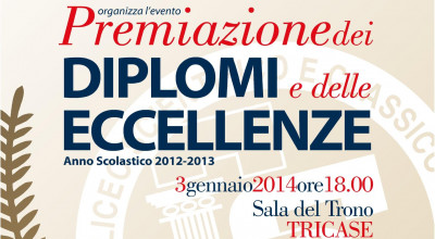 Tricase - 3 gennaio 2014 - ore 18.00 - Sala del Trono di Palazzo Gallone - Pr...