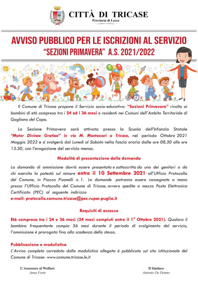 Manifesto avviso Manifesto avviso