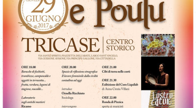 GIOVEDI' 29 GIUGNO 2017 - CENTRO STORICO DI TRICASE - FERA DE SAN PIETRU E PO...