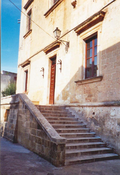 Tricase - Scala esterna di ingresso a Palazzo Gallone - Sede Centrale del Municipio Tricase - Scala esterna di ingresso a Palazzo Gallone - Sede Centrale del...