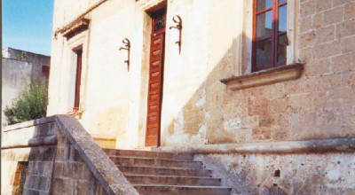Tricase - Scala esterna di ingresso a Palazzo Gallone - Sede Centrale del...