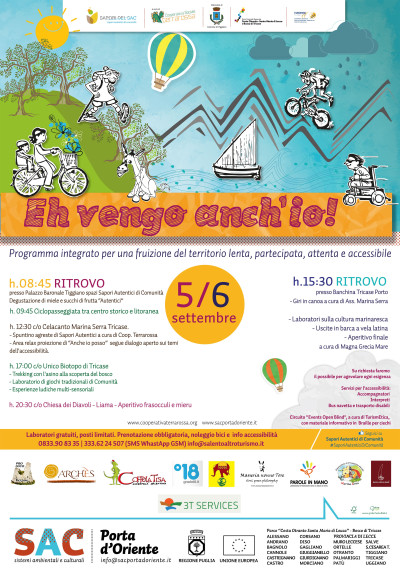 Sabato 5 e Domenica 6 settembre 2015 - “Eh vengo anch'io!” -  pro...