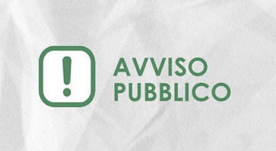 Avviso pubblico Avviso pubblico