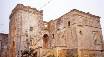 Lucugnano - Uno scorcio del Castello degli Alfarano - Capece