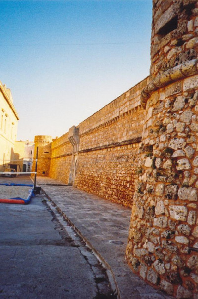 Caprarica - Piazza Sant'Andrea - Uno scorcio del castello (1524)