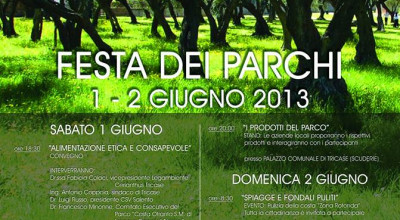 FESTA DEI PARCHI 1-2 GIUGNO 2013 - TRICASE
