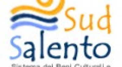 Logo e link del portale  www.sudsalento.org presenti nella parte destra dell'...
