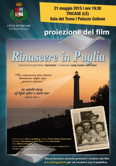 TRICASE - 21 MAGGIO 2015 - ORE 19.30 - SALA DEL TRONO DI PALAZZO GALLONE - PR...