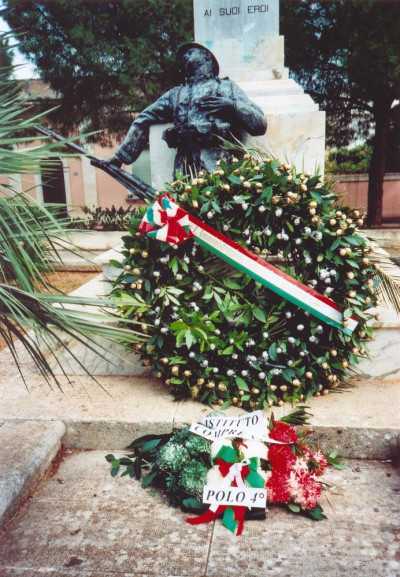 Tricase - piazza Alfredo Codacci Pisanelli - Commemorazione del 4 novembre 