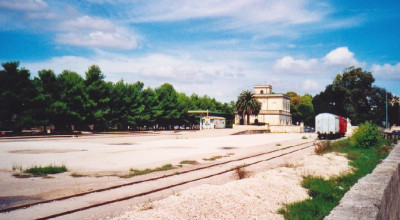 Tricase - Uno scorcio della Stazione delle Ferrovie Sud Est
